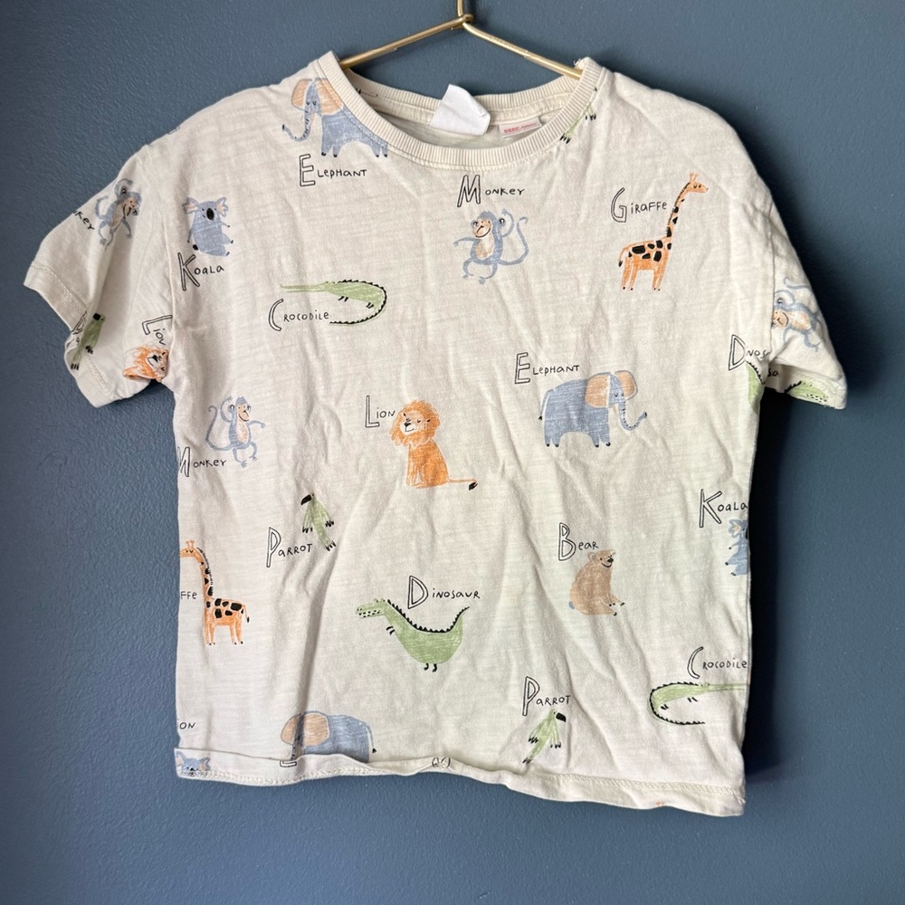 Zara Animal Print T-Shirt